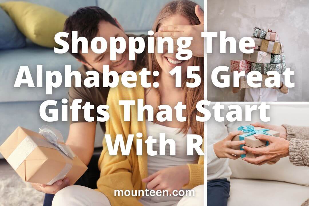 Einkaufen Das Alphabet: 15 tolle Geschenke, die mit R beginnen 