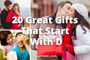 20 grandes regalos que comienzan con D