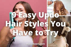 ¡9 estilos de cabello recogidos fáciles que debes probar!