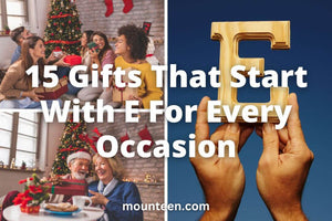 15 gaver som starter med E for enhver anledning