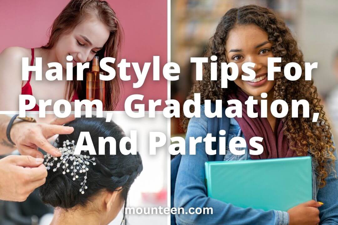 Consejos de peinado para bailes, graduaciones y fiestas