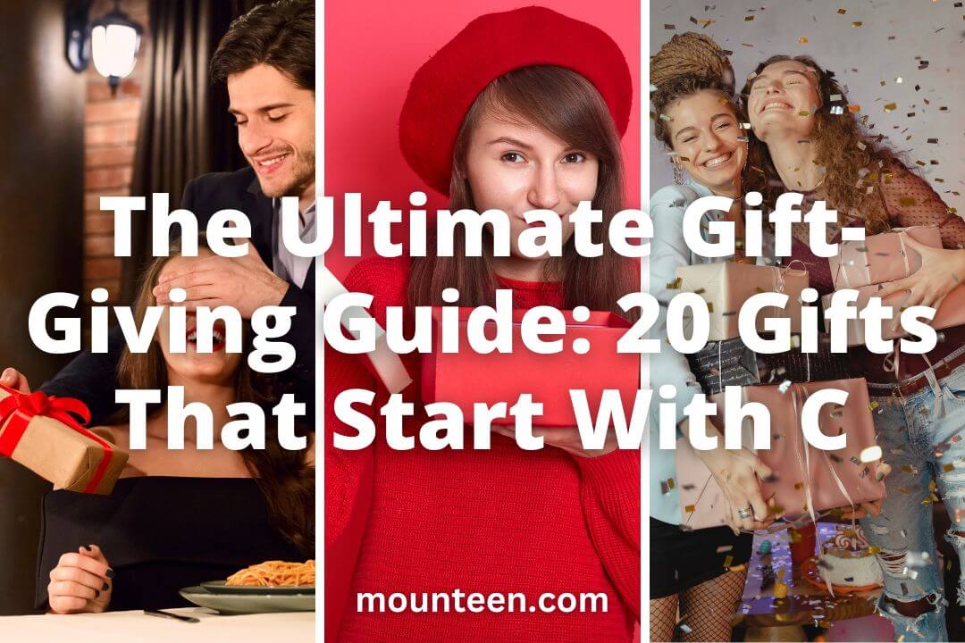 De ultieme gids voor het geven van geschenken: 20 geschenken die beginnen met C