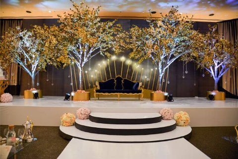 Bruiloft decor