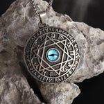 All-Seeing Blue Eye Mythology Stainless Steel Necklace - Mounteen
