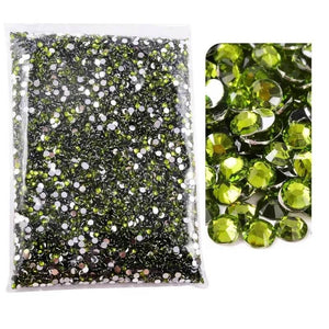 Bulk Wholesale Olive Rhinestones for Crafts, Clothing, Hair & Nails. Shop Arts & Crafts on Mounteen