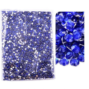 Bulk Wholesale Sapphire Rhinestones for Crafts, Clothing, Hair & Nails. Shop Arts & Crafts on Mounteen