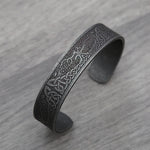 Celtic Family Knot Adjustable Stainless Steel Bracelet - Mounteen