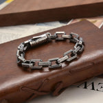 Chain Link Vintage Nordic Copper Alloy Men's Bracelet - Mounteen