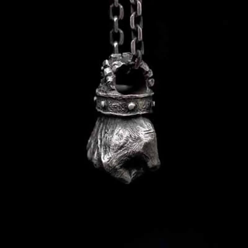 Clenched Fist Nordic Stainless Steel Necklace - Mounteen