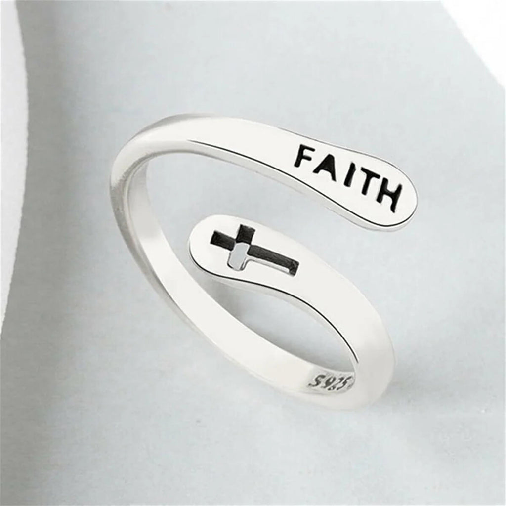 Faith and Cross Ring - Mounteen