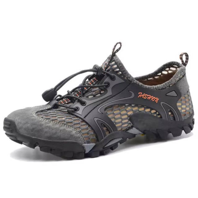 Fashion Breathable Wading Shoes for Hiking, Kayaking, and Canoeing in Gray - Mounteen