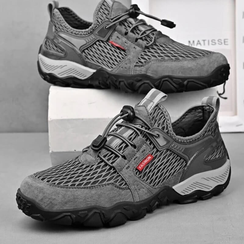 Fashion Soft Breathable Mesh Hiking Shoes for Climbing and Trekking - Mounteen