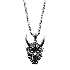 Gothic Ghost Mask Halloween Necklace - Mounteen