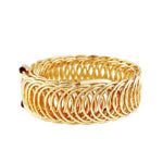 Infinite Circles Adjustable Bracelet in Gold - Mounteen