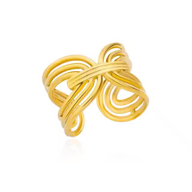 Intricate Infinity Ring