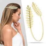 Laurel Leaf Greek Roman Bridal Tiara - Mounteen