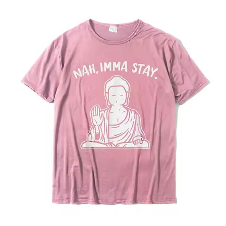 Nah Imma Stay Namaste T-Shirt. Buy online. Free shipping