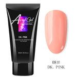 Polygel Nail Kit - Dark Pink. Shop Nail Art Kits & Accessories on Mounteen. Worldwide shipping available.