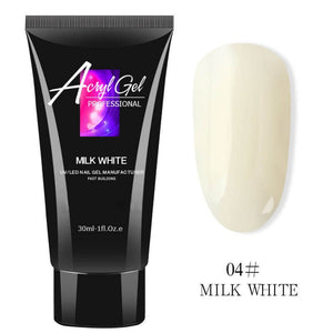 Polygel Nail Kit - Milk White. Shop Nail Art Kits & Accessories on Mounteen. Worldwide shipping available.