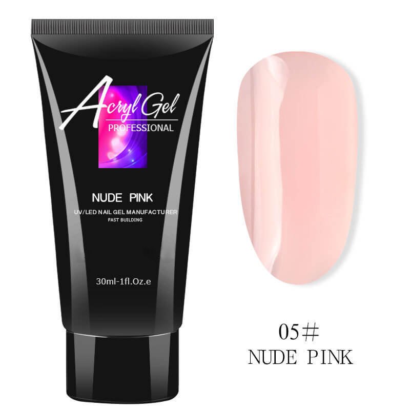 Polygel Nail Kit - Nude Pink. Shop Nail Art Kits & Accessories on Mounteen. Worldwide shipping available.