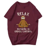 Relax Nothing Is Under Control T-Shirt. Buy online. Free shipping