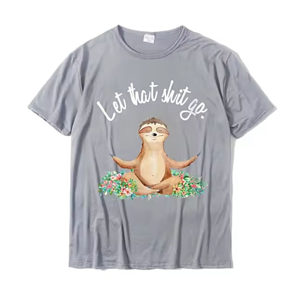 Sloth Zen T-Shirt. Buy online. Free shipping