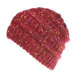 Red Soft Ponytail Confetti Beanie. Shop Winter Hats on Mounteen. Worldwide shipping available.
