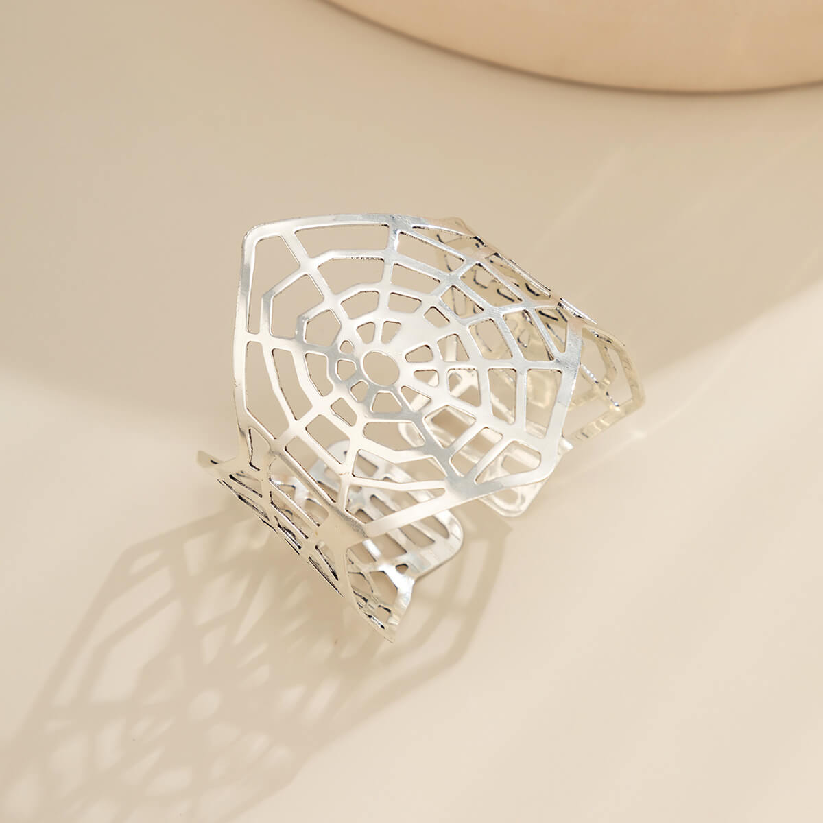 Spider Web Cobweb Cuff Bracelet - Mounteen