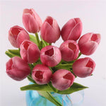 12 Real Touch Tulip Bouquet. Shop Artificial Flora on Mounteen. Worldwide shipping available.