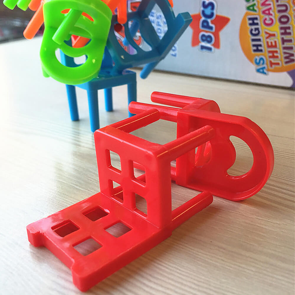 18 Pcs Chair Stacking Game For Kids. Shop Dexterity Games on Mounteen. Worldwide shipping available.