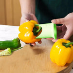 2-Pcs Bell Pepper Corer Seed Removing Tool. Shop Food Peelers & Corers on Mounteen. Worldwide shipping available.