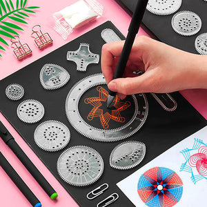 22 Pcs Spirograph Drawing Toy Set. Shop Art & Drawing Toys on Mounteen. Worldwide shipping available.