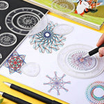 22 Pcs Spirograph Drawing Toy Set. Shop Art & Drawing Toys on Mounteen. Worldwide shipping available.