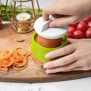 3 In 1 Handheld Vegetable Spiralizer. Shop Food Peelers & Corers on Mounteen. Worldwide shipping available.