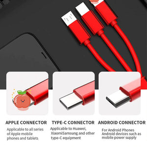 3-in-1 Retracting USB Cable Data Charger. Shop Cables on Mounteen. Worldwide shipping available.
