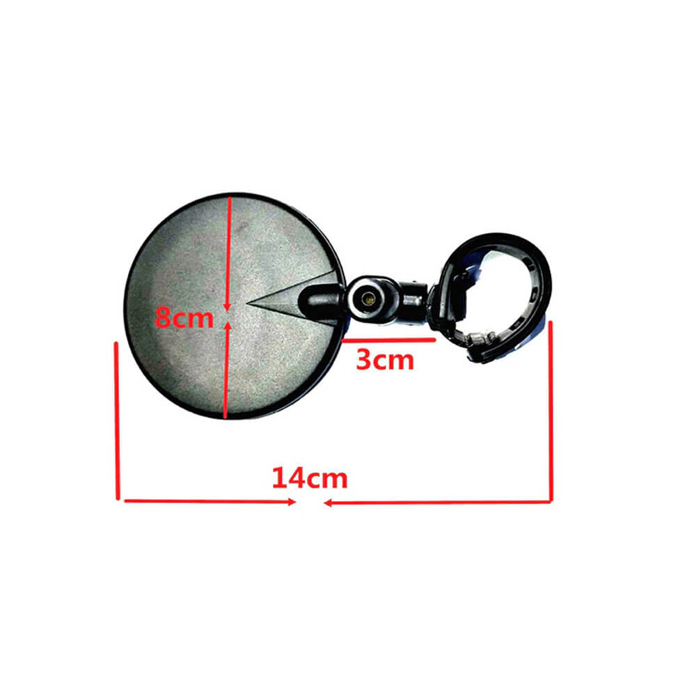 360 Degree Bicycle Rear View Mirror. Shop Bicycle Mirrors on Mounteen. Worldwide shipping available.