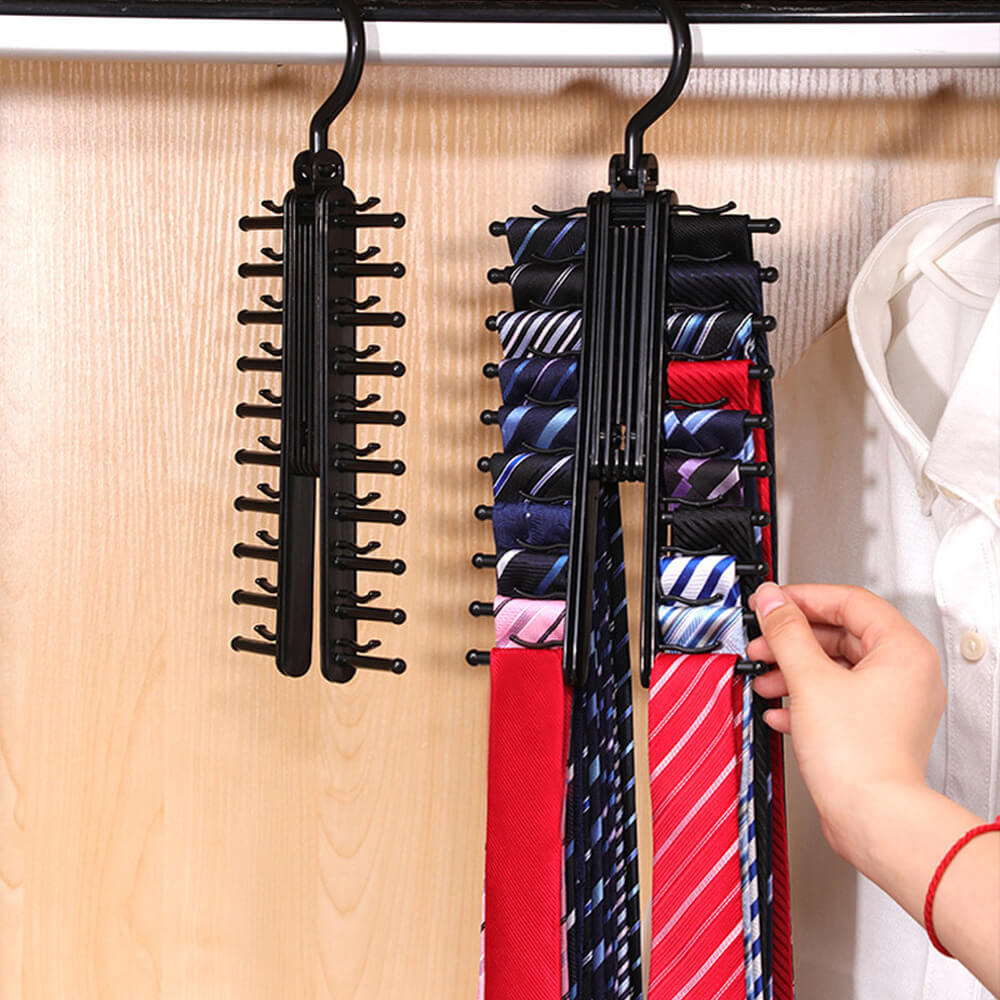 360° Rotating Cross Shaped Tie Hanger. Shop Clothing Accessories on Mounteen. Worldwide shipping available.