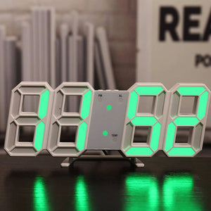 3D Led Digital Clock Limited Edition. Shop Wall Clocks on Mounteen. Worldwide shipping available.