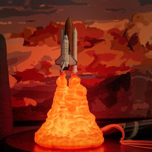 3D Space Shuttle Lamp Light For Night Decor. Shop Night Lights & Ambient Lighting on Mounteen. Worldwide shipping available.