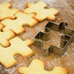4 Pcs Puzzle Piece Shaped Cookie Cutter. Shop Cookie Cutters on Mounteen. Worldwide shipping available.
