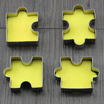 4 Pcs Puzzle Piece Shaped Cookie Cutter. Shop Cookie Cutters on Mounteen. Worldwide shipping available.