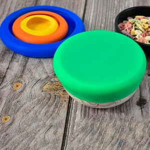4 Piece Reusable Silicone Lid Set. Shop Pot & Pan Lids on Mounteen. Worldwide shipping available.
