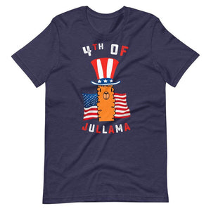 4th of July Llama Navy Shirt