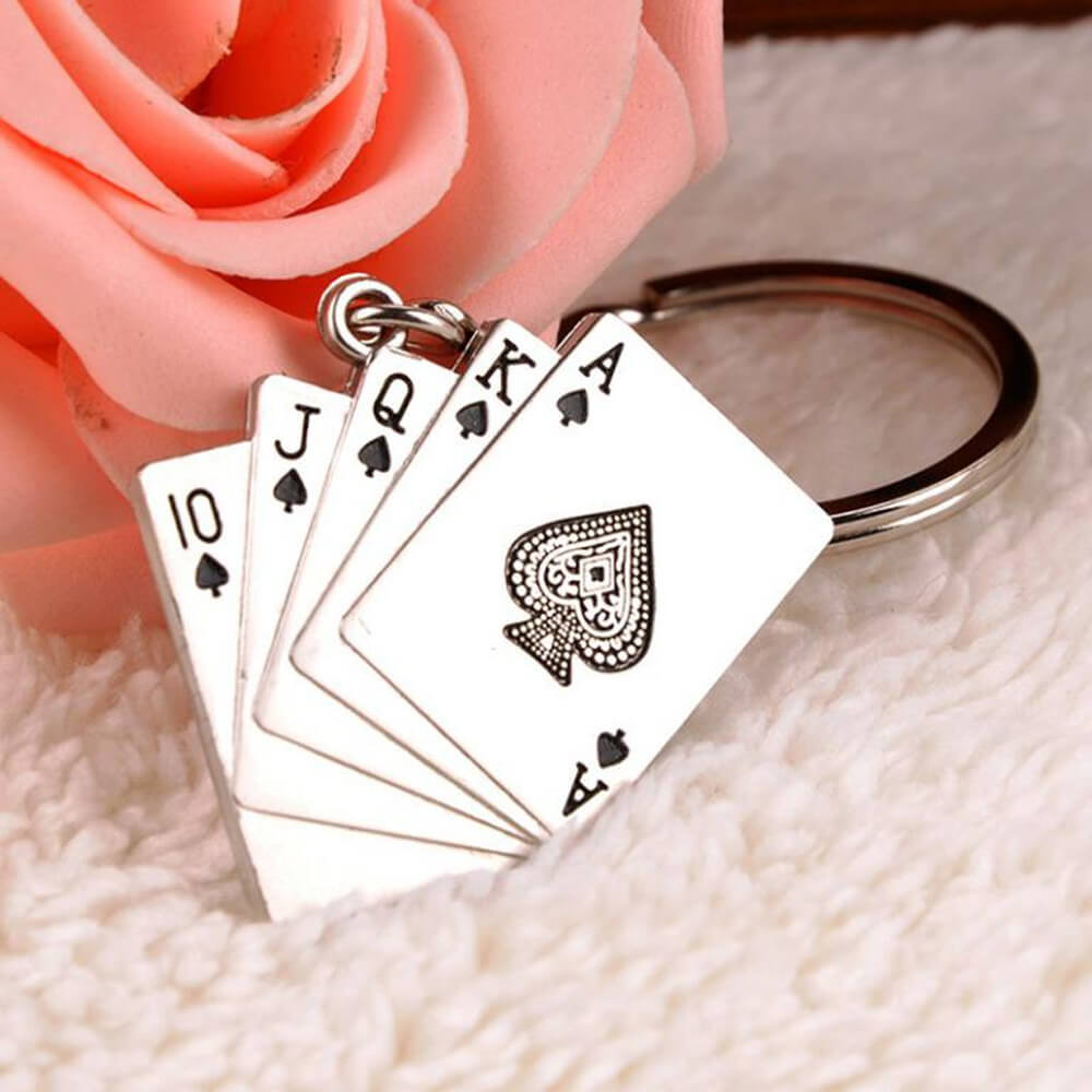 5 Playing Card Keychain For Car Guys. Shop Clothing Accessories on Mounteen. Worldwide shipping available.