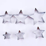 5 Point Star Cookie Cutter Set. Shop Cookie Cutters on Mounteen. Worldwide shipping available.
