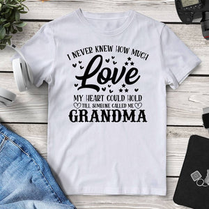 Till Someone Called Me Grandma Tee. Shop Shirts & Tops on Mounteen. Worldwide shipping available.