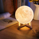 Hyper Realistic 3D Moon Lamp - Mounteen.com
