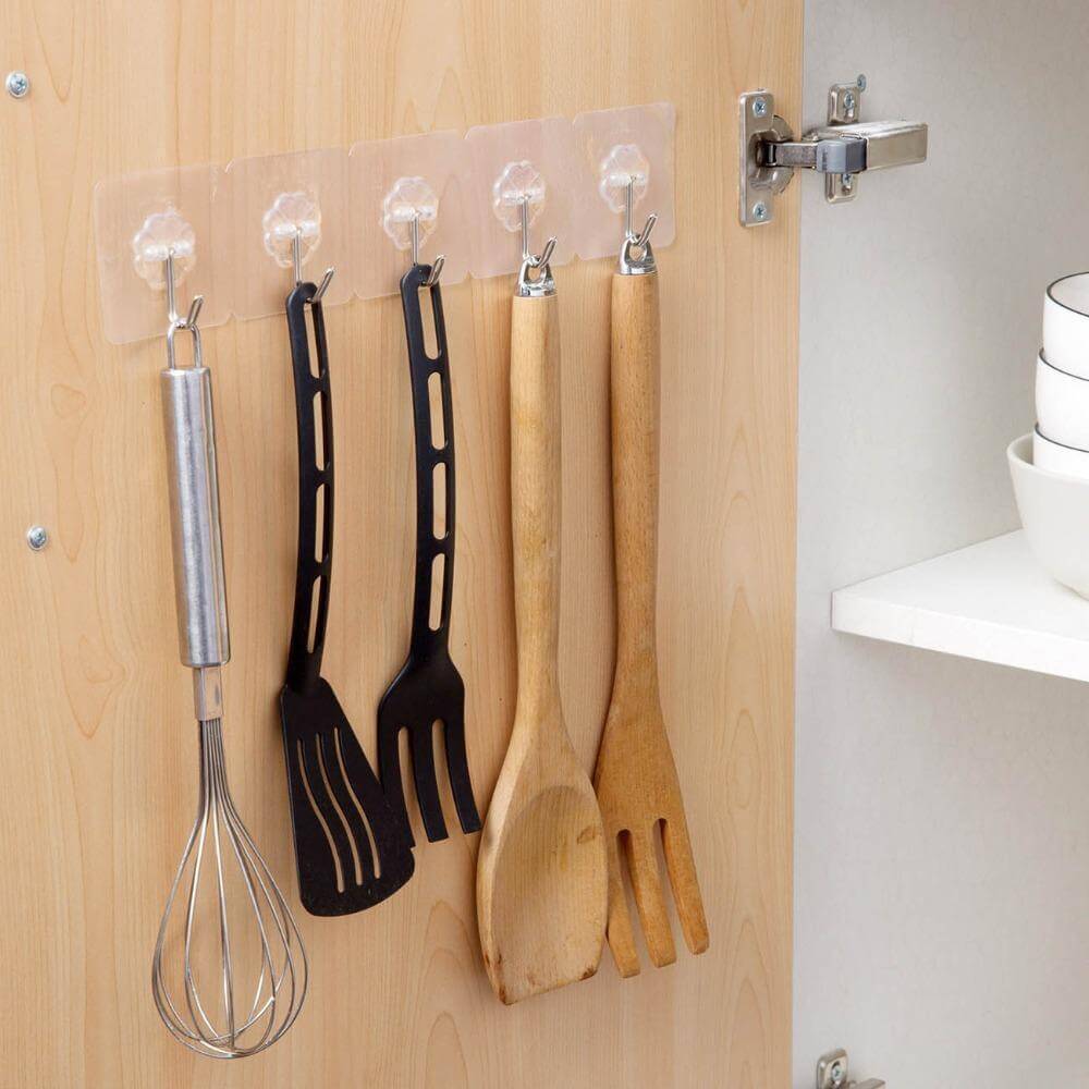 Adhesive Hooks For Walls (5 Pieces). Shop Storage Hooks & Racks on Mounteen. Worldwide shipping available.