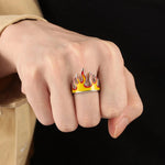 Adjustable Flame Ring. Shop Jewelry on Mounteen. Worldwide shipping available.