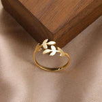 Adjustable Olive Branch Leaf Ring. Shop Jewelry on Mounteen. Worldwide shipping available.